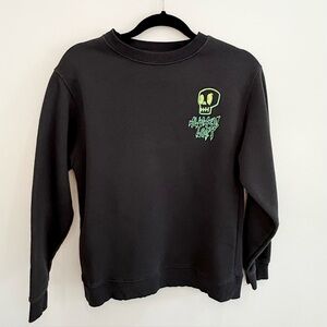 ZARA boys crew neck skull design sweatshirt- Size 13/14- SUPER SOFT